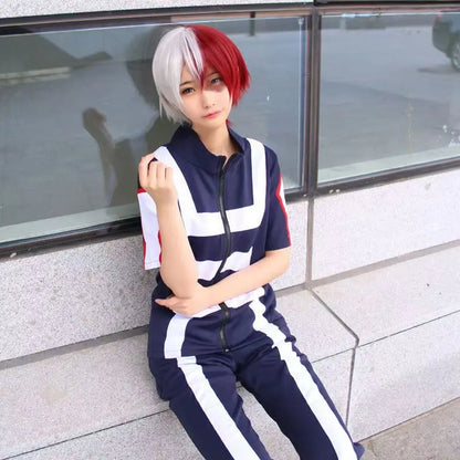 My Hero Academia Todoroki & Deku Gym Uniform Cosplay Set