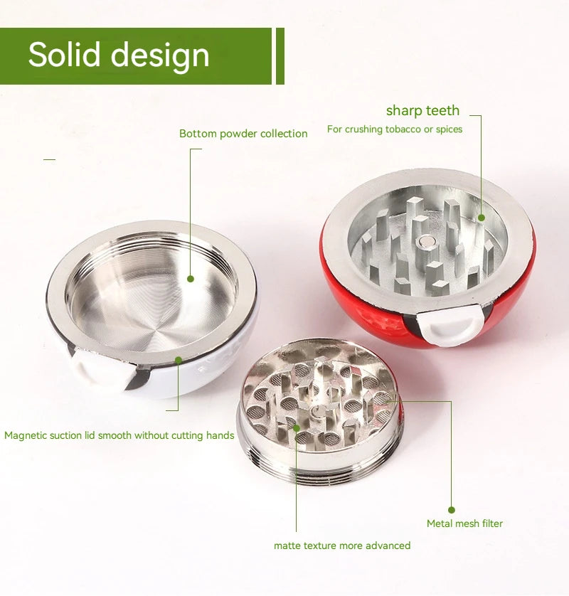 Pokéball 4-Layer Herb & Spice Grinder