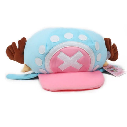 One Piece Tony Tony Chopper Plush Hat – Kawaii Anime Winter Cosplay Cap
