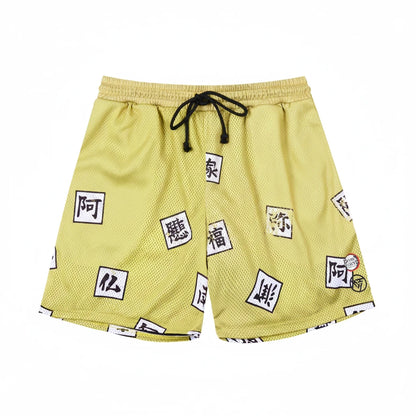 Demon Slayer Performance Mesh Shorts