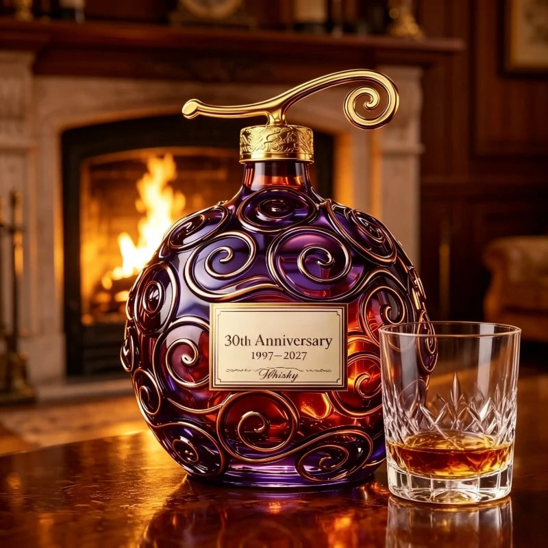 One Piece Devil Fruit Glass Decanter