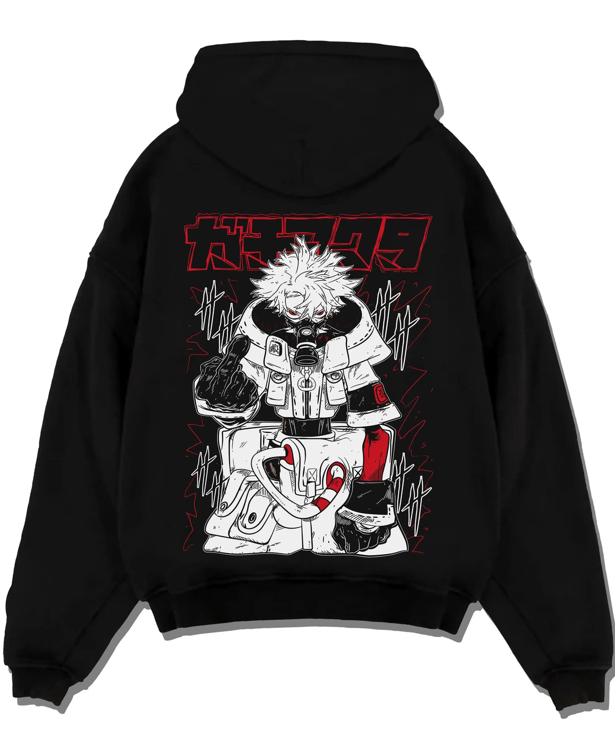 Gachiakuta Rudo Rebel Fighter Hoodie – Oversized Anime Manga Streetwear Sweatshirt
