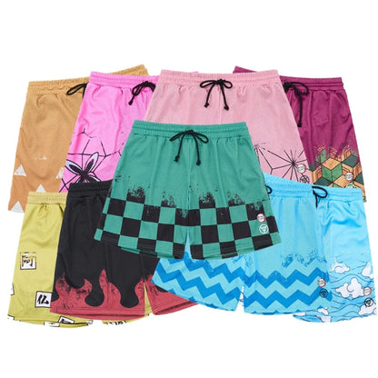 Demon Slayer Performance Mesh Shorts