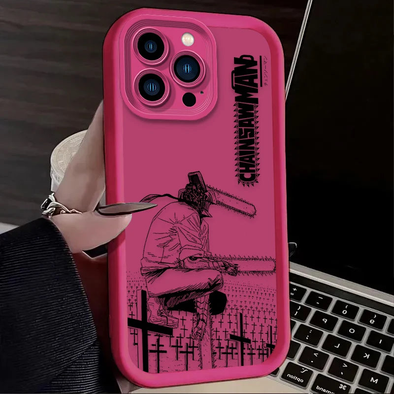 Chainsaw Man Anime Phone Case