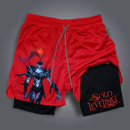 Solo Leveling Shadow Army Cotton Shorts