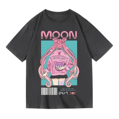 Sailor Moon Streetwear Graphic T-Shirt