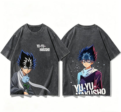 Yu Yu Hakusho Vintage Washed T-Shirt