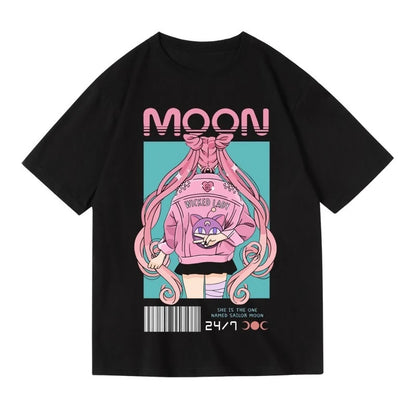Sailor Moon Streetwear Graphic T-Shirt