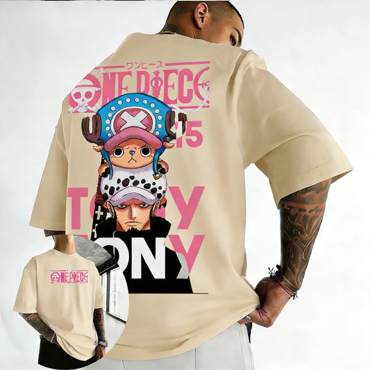 One Piece Chopper Oversized T-Shirt