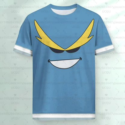 Summer Men's Women's My Hero T-shirt My Hero Academia Nonno 5th