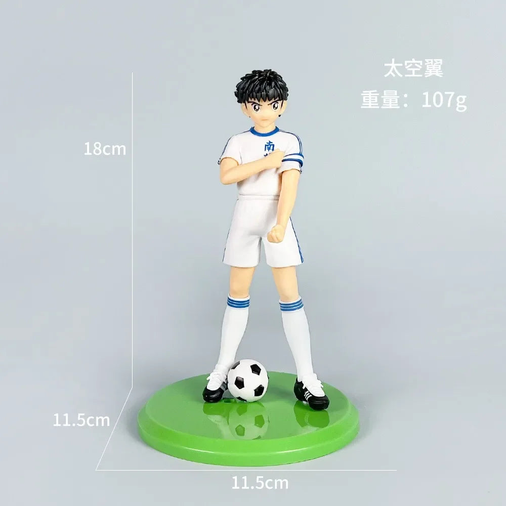 19cm captain tsubasa figure ozora tsubasa wakabayashi genzo anime