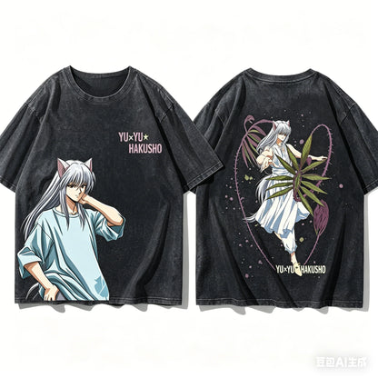 Yu Yu Hakusho Vintage Washed T-Shirt