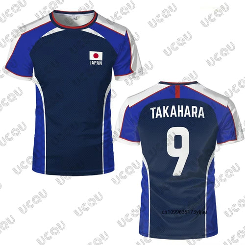 2026 Summer Anime Captain Tsubasa Japanese Flag Football Jersey