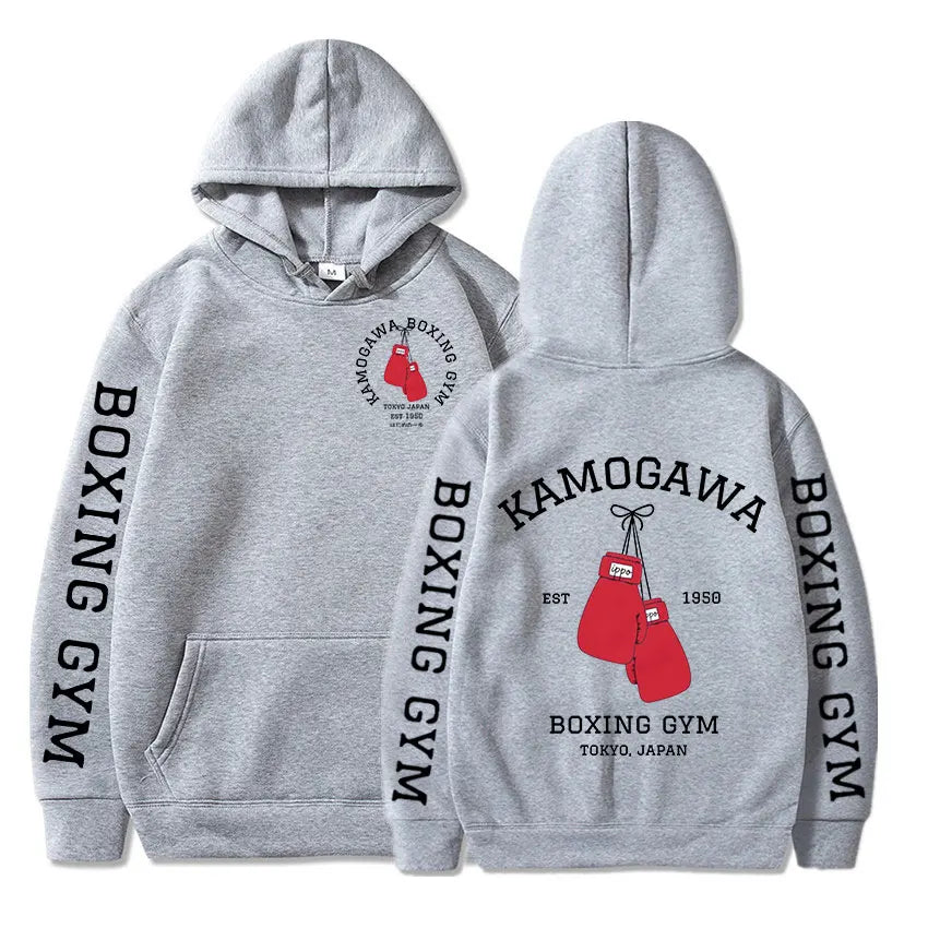 Hajime no Ippo Kamogawa Boxing Gym Hoodie – Ippo Anime Sweatshirt