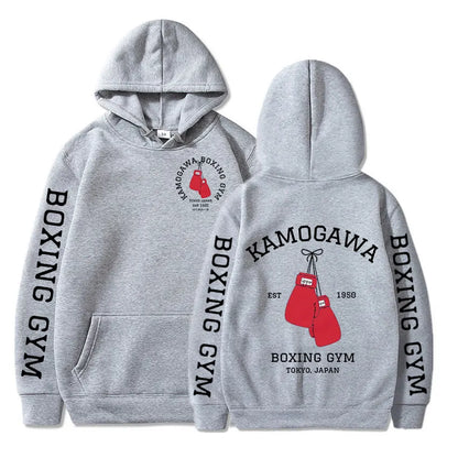 Hajime no Ippo Kamogawa Boxing Gym Hoodie – Ippo Anime Sweatshirt