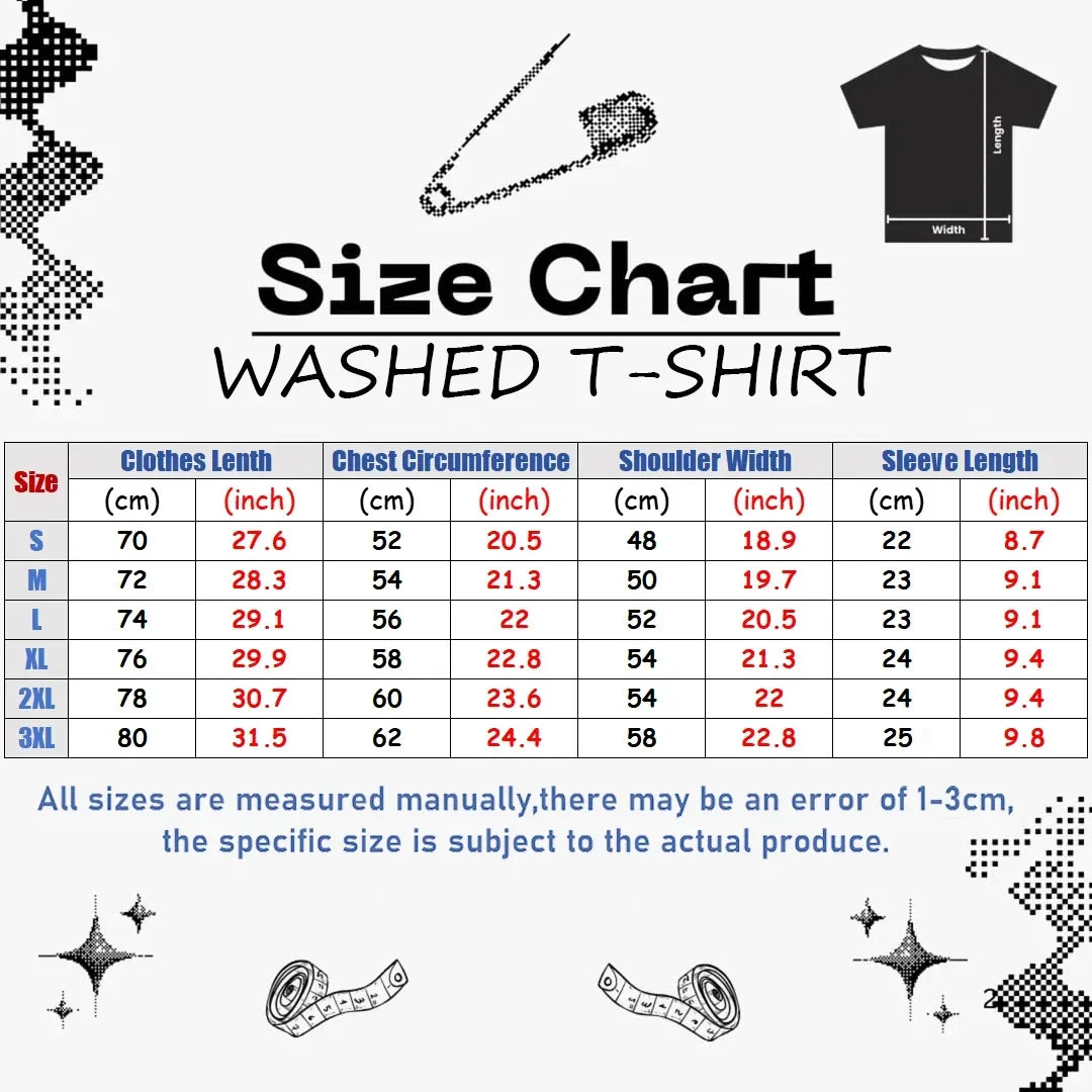 Tengen Toppa Gurren Lagann Printed T-shirt Oversized Unisex Washed