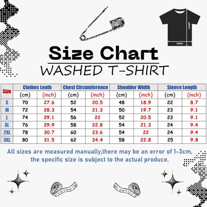 Tengen Toppa Gurren Lagann Printed T-shirt Oversized Unisex Washed
