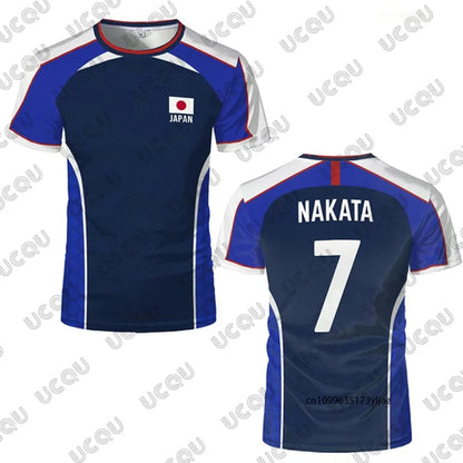 2026 Summer Anime Captain Tsubasa Japanese Flag Football Jersey