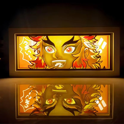 Demon Slayer 3D LED Light Box