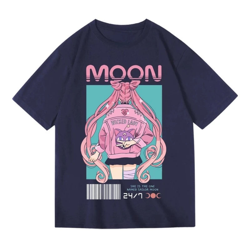 Sailor Moon Streetwear Graphic T-Shirt