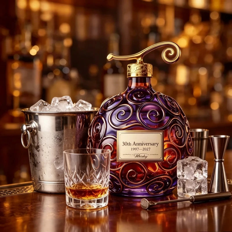 One Piece Devil Fruit Glass Decanter