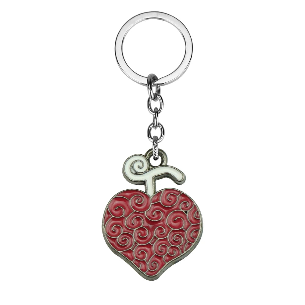 One Piece Devil Fruit Keychain