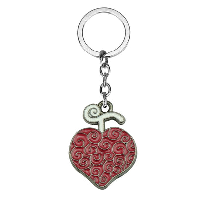 One Piece Devil Fruit Keychain