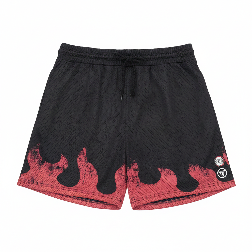 Demon Slayer Performance Mesh Shorts