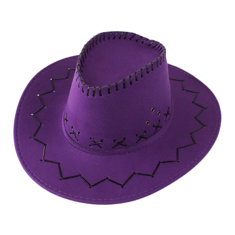 Nico Robin Anime Cosplay Wig with Cowboy Hat