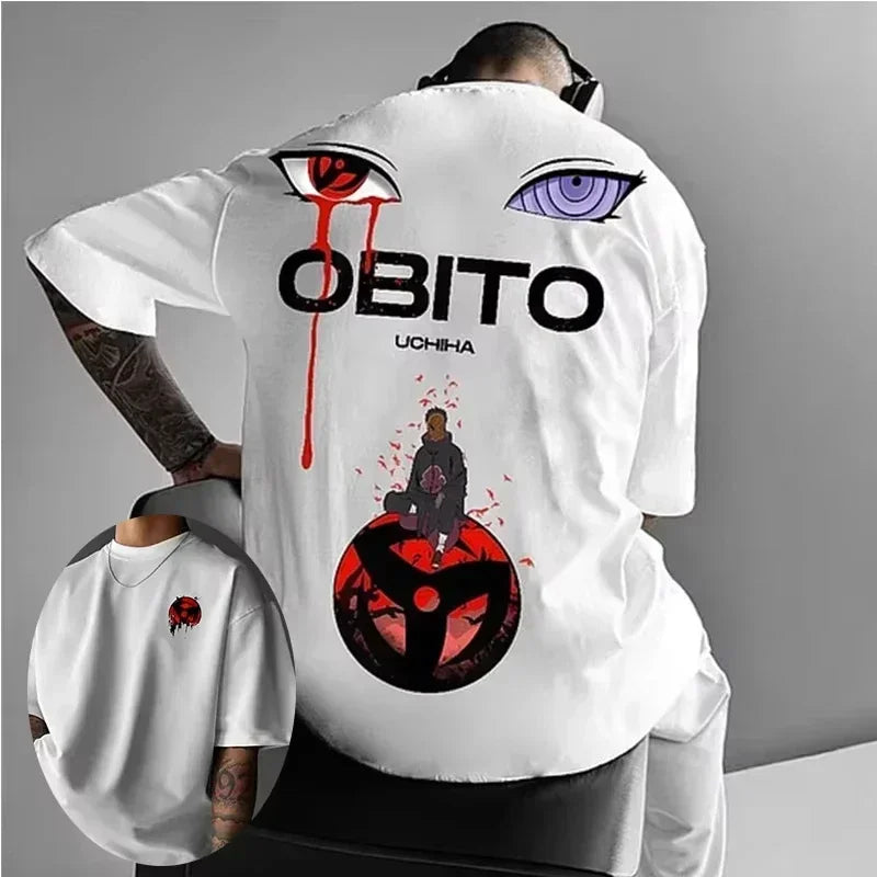 Obito Anime Vintage Washed T-Shirt