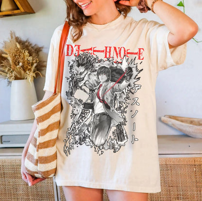 Light Yagami Vintage Washed T-Shirt
