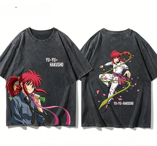 Yu Yu Hakusho Vintage Washed T-Shirt