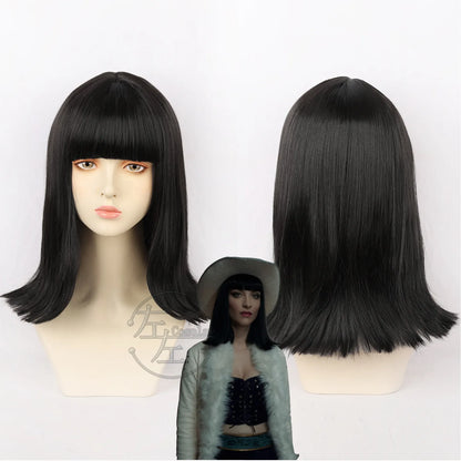 Nico Robin Anime Cosplay Wig with Cowboy Hat