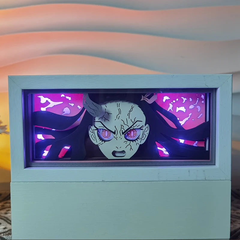 Demon Slayer 3D LED Light Box