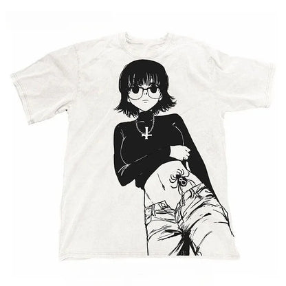 Shizuku Murasaki  Hunter x Hunter Vintage Oversized T-Shirt