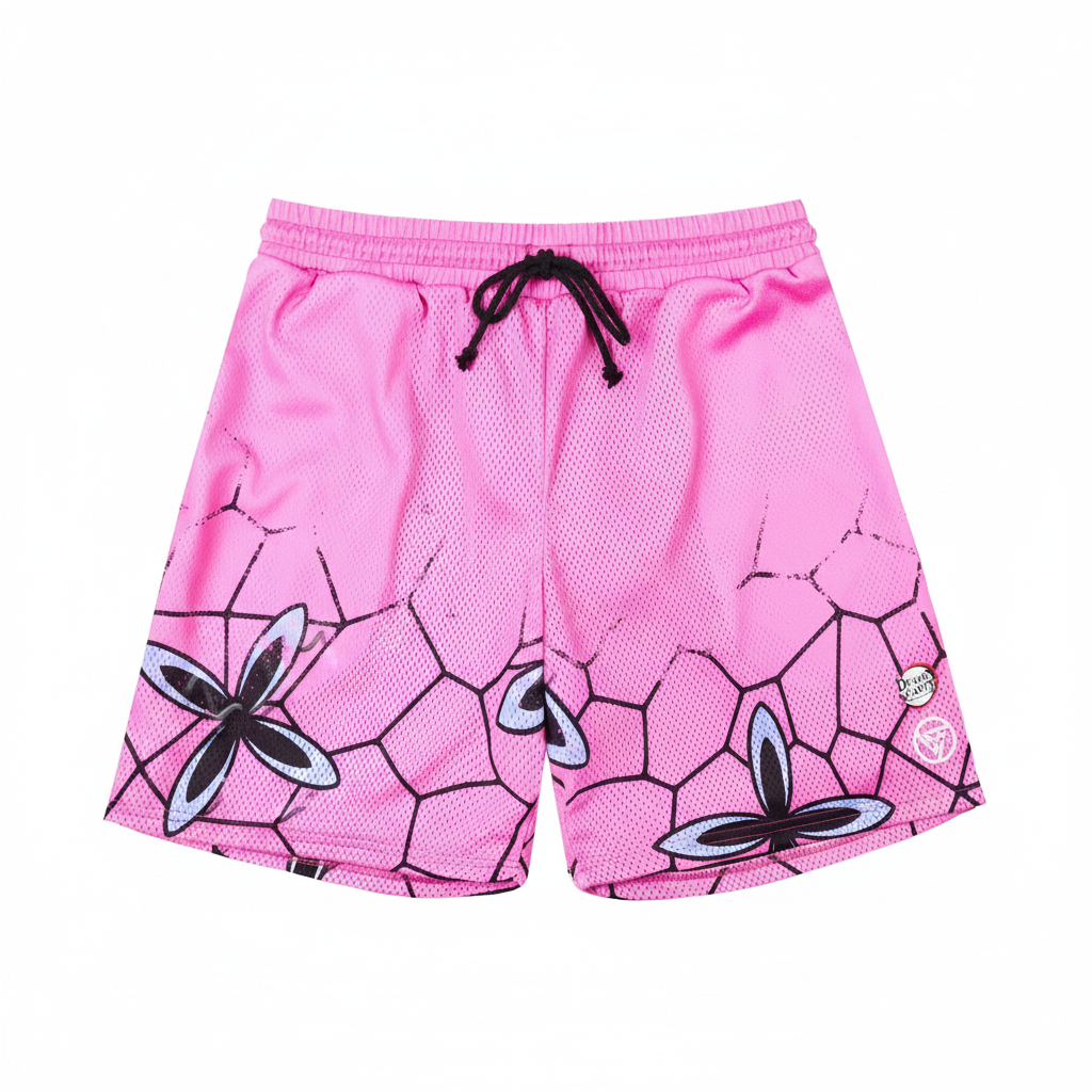 Demon Slayer Performance Mesh Shorts