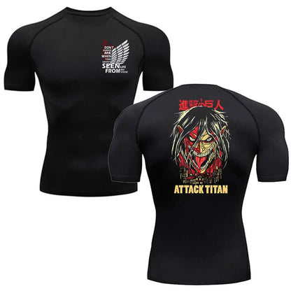 Attack on Titan Compression Shirt