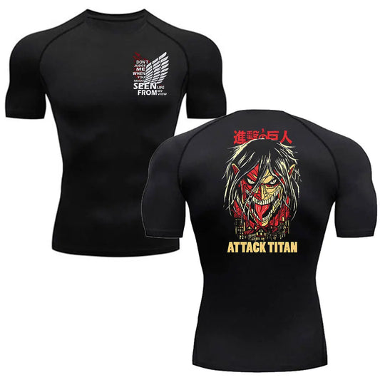 Attack on Titan Compression Shirt