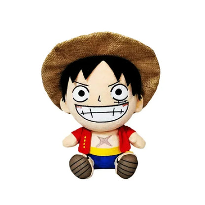 One Piece Plush Collection – 25cm Luffy& Zoro Anime Stuffed Plush Toy