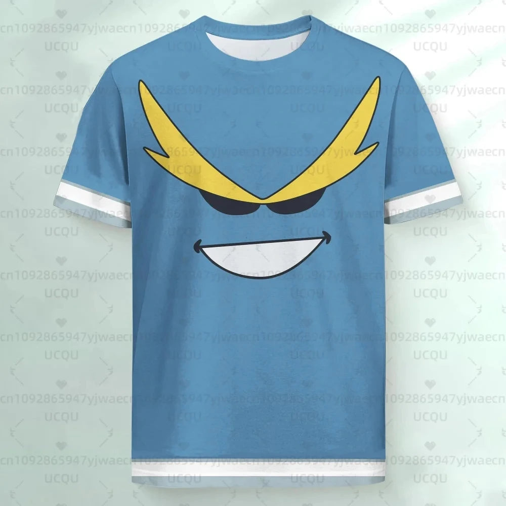 Summer Men's Women's My Hero T-shirt My Hero Academia Nonno 5th
