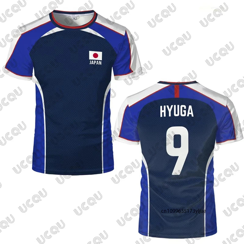 2026 Summer Anime Captain Tsubasa Japanese Flag Football Jersey