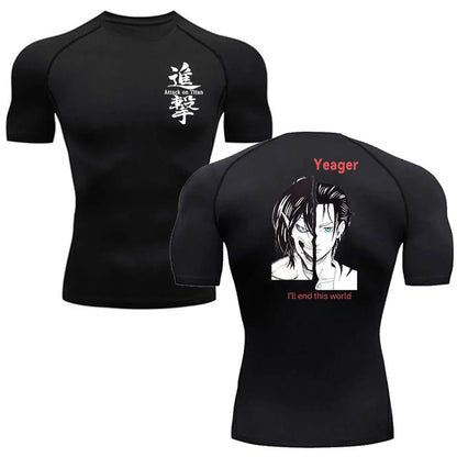 Attack on Titan Compression Shirt