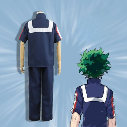 My Hero Academia Todoroki & Deku Gym Uniform Cosplay Set