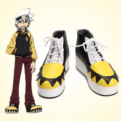 Soul Eater Anime Cosplay Costume Set with Wig