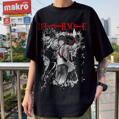 Light Yagami Vintage Washed T-Shirt