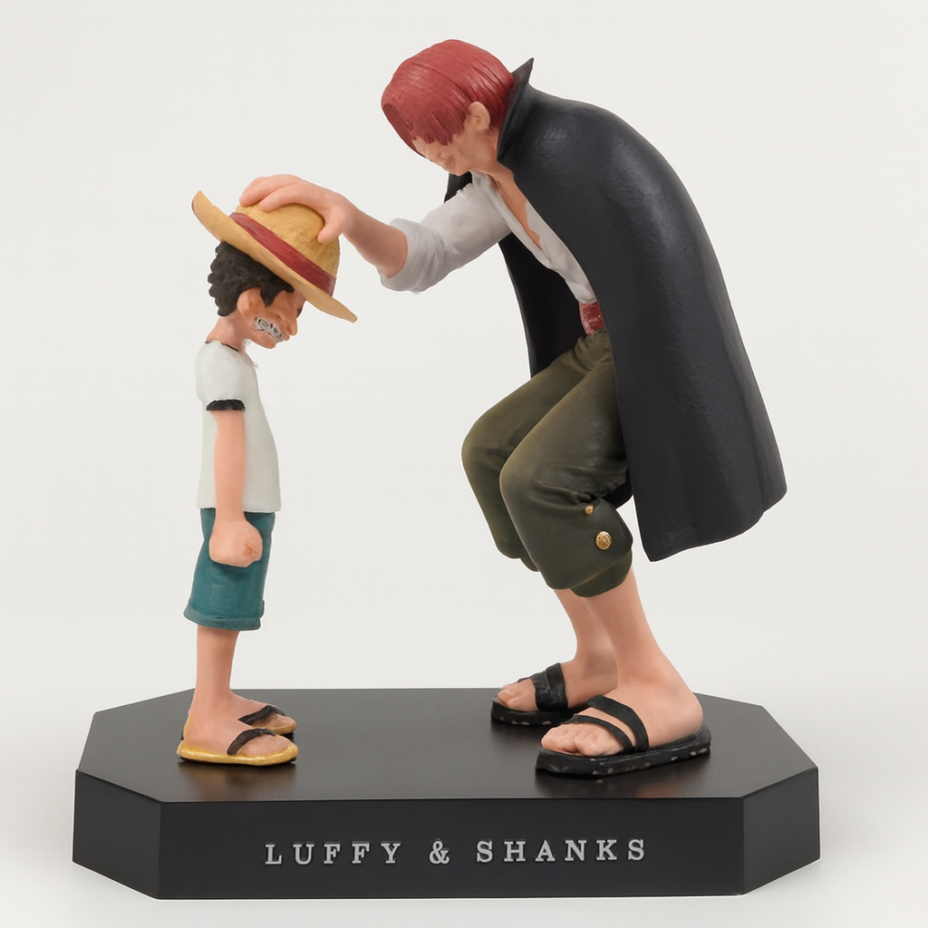 Luffy & Shanks One Piece Action Figure