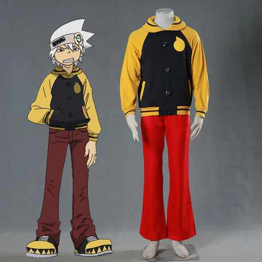 Soul Eater Anime Cosplay Costume Set with Wig